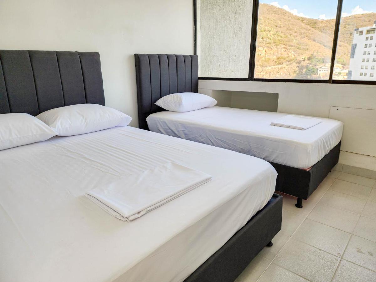 Apartamentos Santamaria Del Mar - Bedviajes 圣玛尔塔 外观 照片